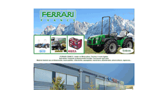 Desktop Screenshot of materiel-ferrari.com